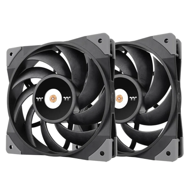 THERMALTAKE Ventilátor Toughfan 12 2-Pack, 2x120mm, černá CL-F082…