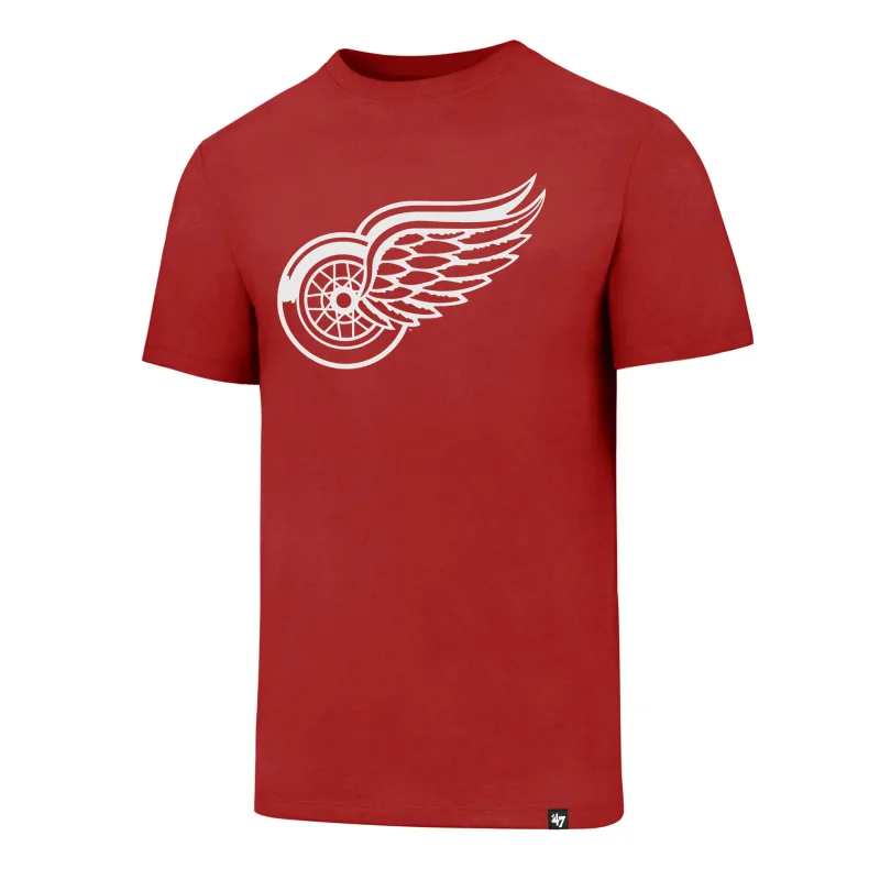 '47 Brand Detroit Red Wings tričko červené pánske