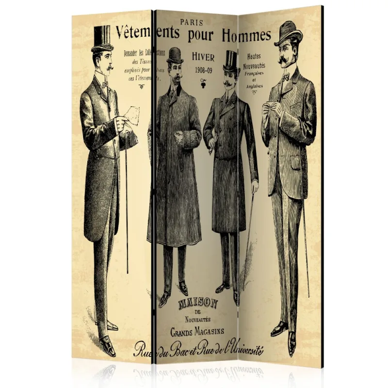 Artgeist Paraván - Vêtements pour Homme [Room Dividers]