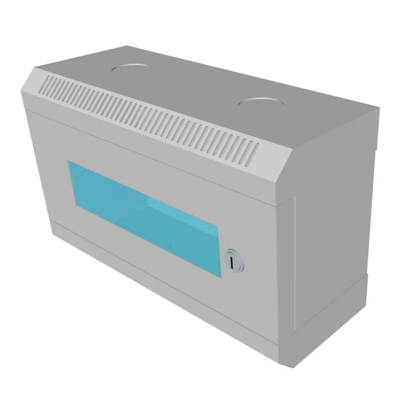 10" rack jednodielny 4U/ 140 DATACOM Šedý Skl.dv. 7020