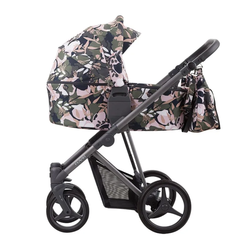 Bebetto kočík 2v1 Flavio - flowers 01