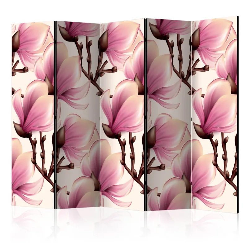 Artgeist Paraván - Blooming Magnolias [Room Dividers]