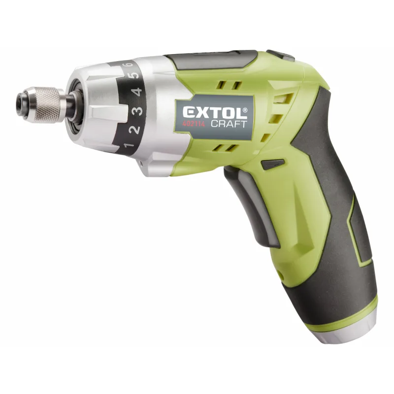 Skrutkovač aku, 3,6V, Li-ion, LED svetlo, EXTOL CRAFT