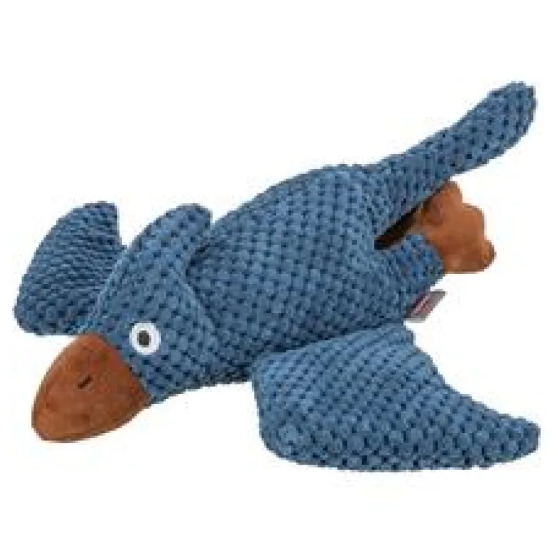 Be Eco Pterosaurus, hračka pro psy, se zvukem, polyester, modrá/hnědá 30 cm