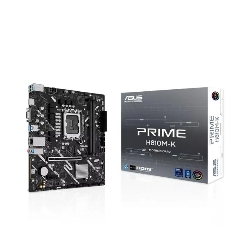 ASUS PRIME H810M-K soc 1851 H810 DDR5 mATX D-Sub HDMI 90MB1N10-M0EAY0
