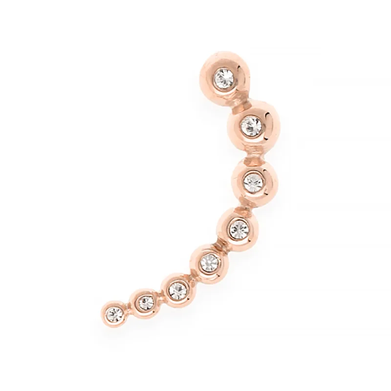 MPM Dámský ocelový nerezový přívěsek 70011 - růžově pozlacený SPD.70011.C