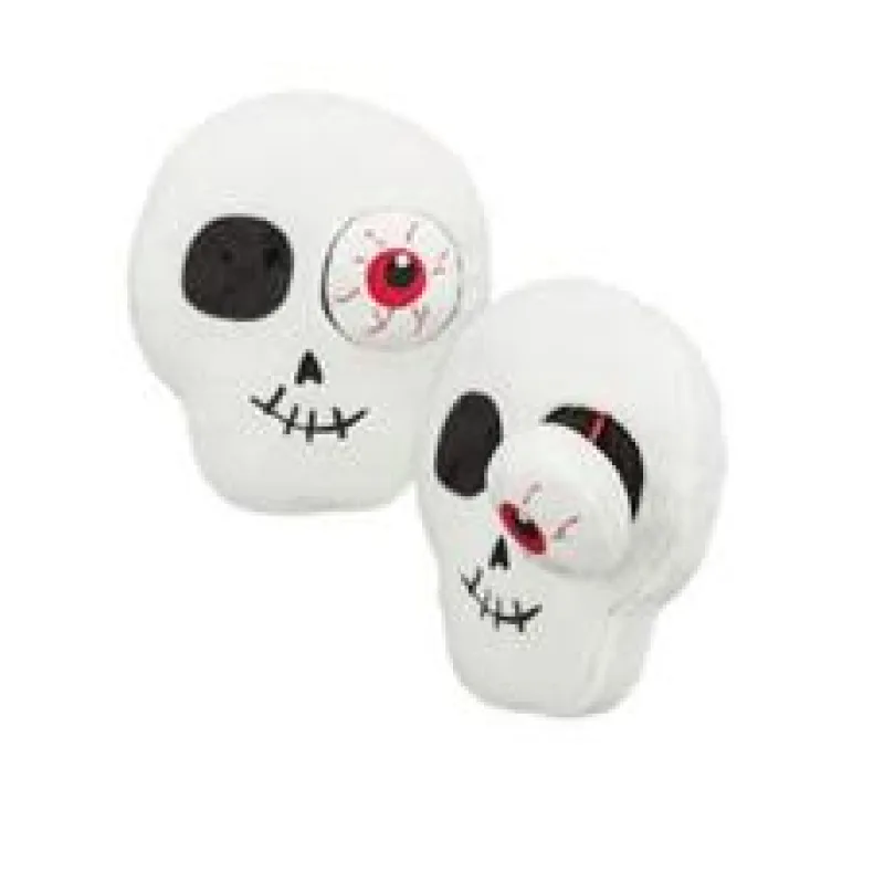 Halloween Skull - lebka, plyšová hračka pro psy 19 cm