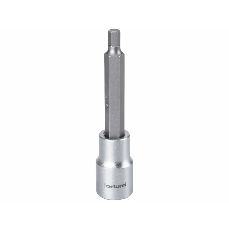 Hlavica zástrčná predĺžená HEX, HX 6, 1/2”, 100mm, FORTUM