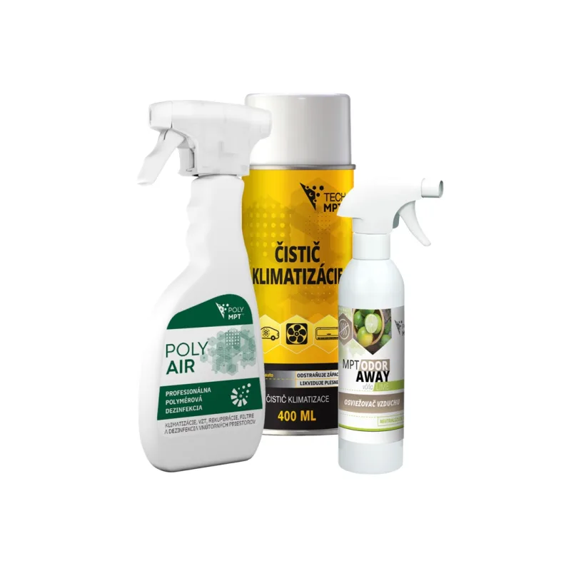 Sada na čistenie a dezinfekciu klimatizácie, proti plesniam a zápachu