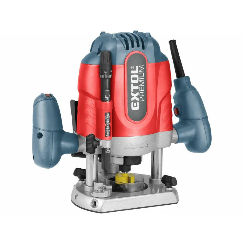 Frézka horná, príkon 1200W, klieštiny 6-8mm, EXTOL PREMIUM