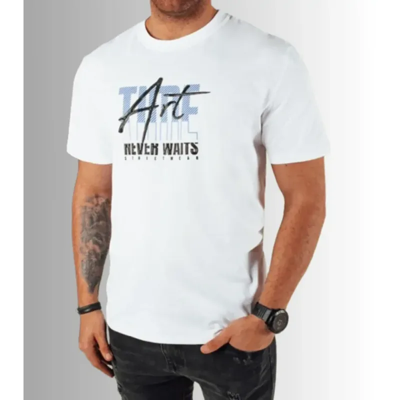 VM Fashion VM5392 tričko biele