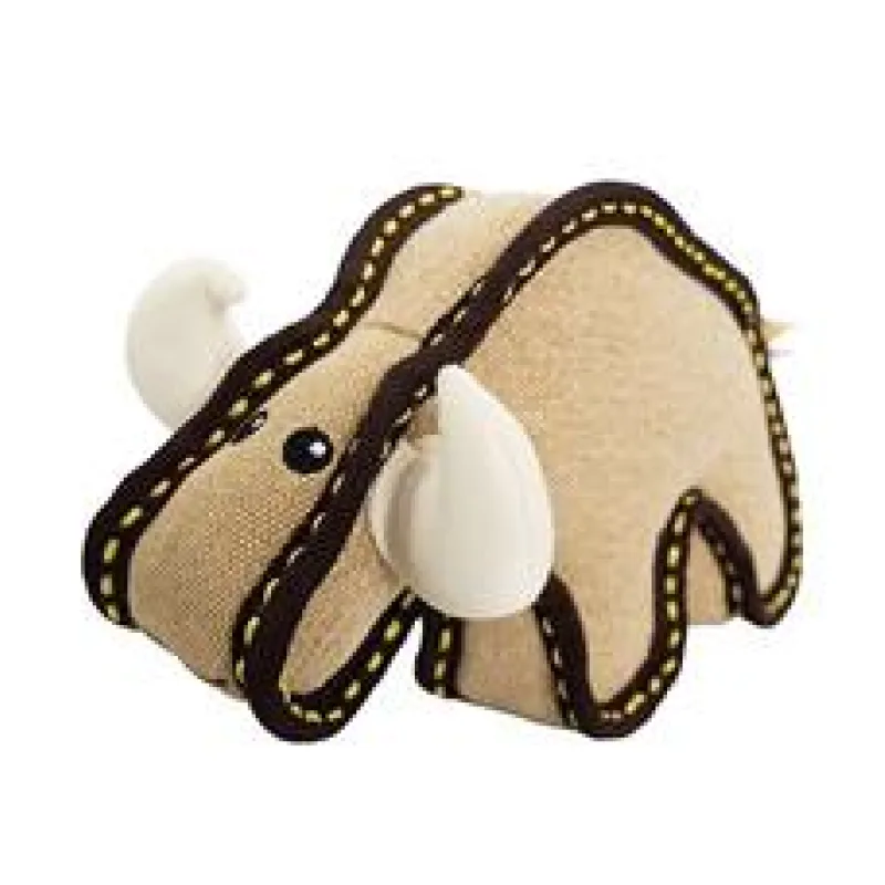 Býk jutový 24 cm, robustní hračka pro psy, HIPHOP DOG 1 ks