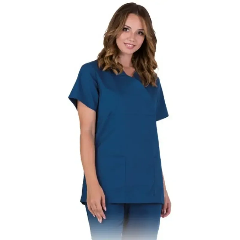 Reis Tristi-J blúzka lekárska modrá S-2XL