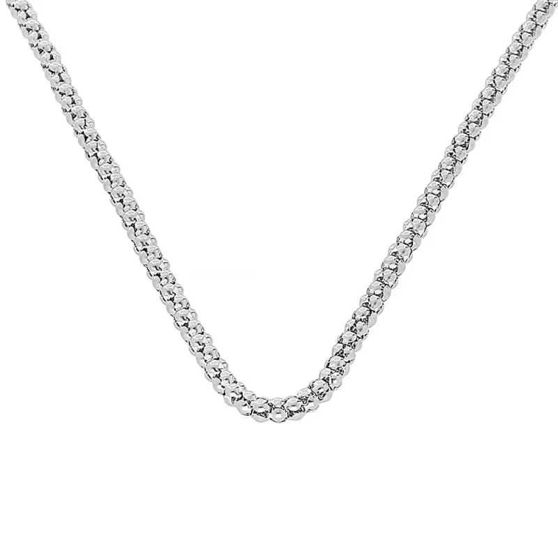 MPM Dámský ocelový nerezový řetízek 7899 - stříbrné barvy SNE.7899.. 42cm