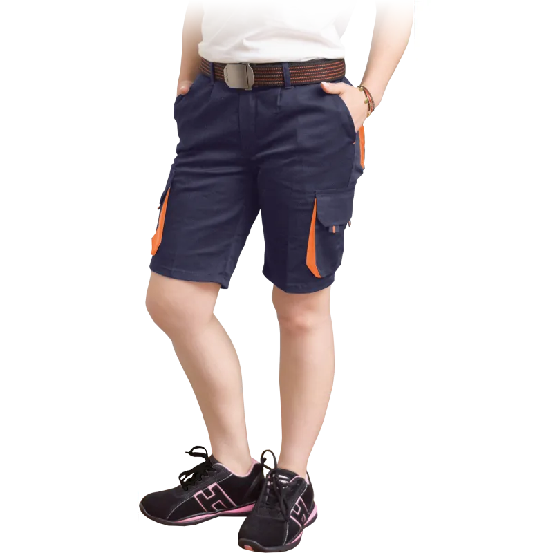 Reis FRAULAND GP dámske kraťasy Blue/Orange S-2XL