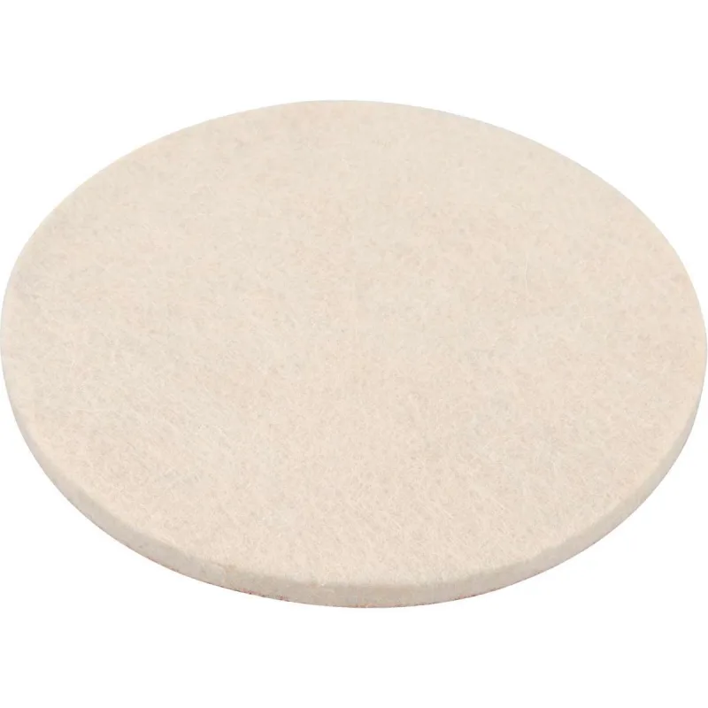 Kotúč leštiaci filcový so suchým zipsom, Ø115x7mm, EXTOL PREMIUM