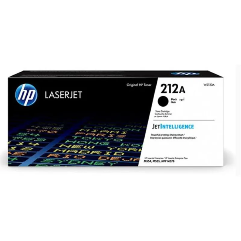 Čierna originálna tonerová kazeta HP 212A LaserJet (5500 strán) W2120A