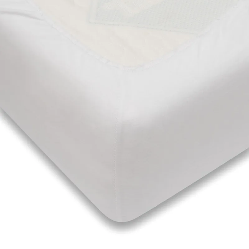 Jersey prestieradlo do detskej postele New Baby 160x80 cm biela