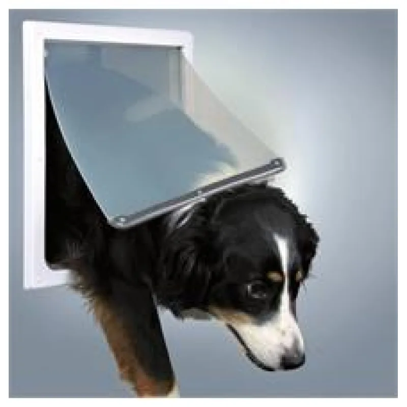 Průchozí dvířka pro psy M-XL dvoucestné 39 x 45 cm 1 ks