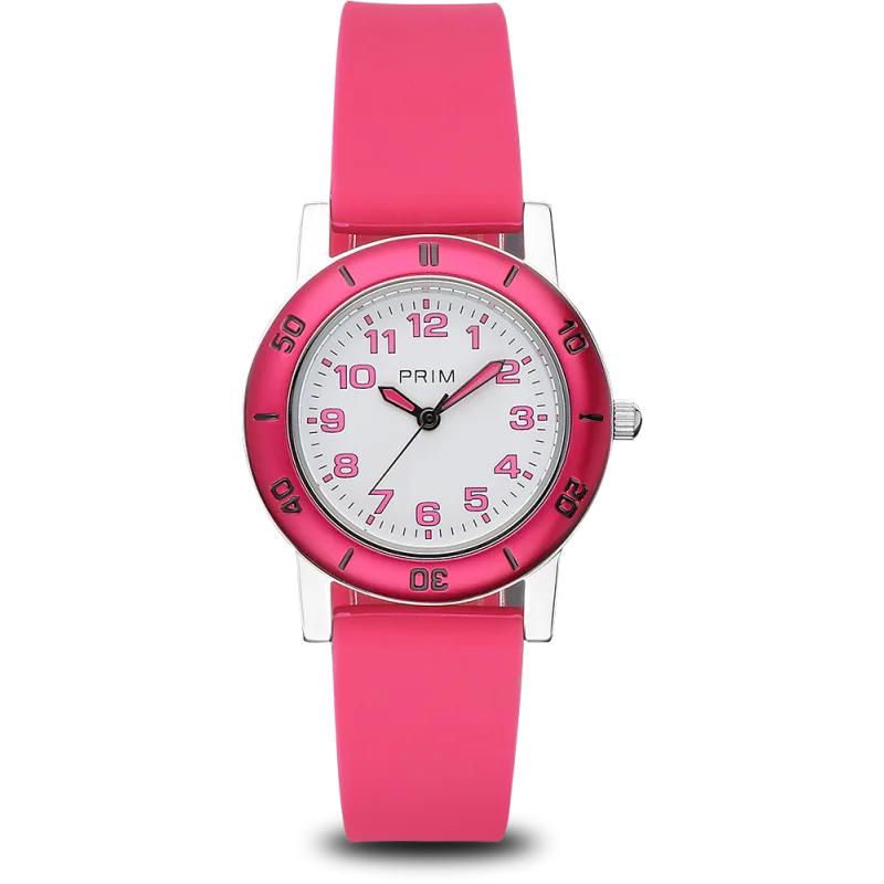 PRIM Dětské růžové hodinky PRIMky Klaun edice 03 - A W05P.13208.A