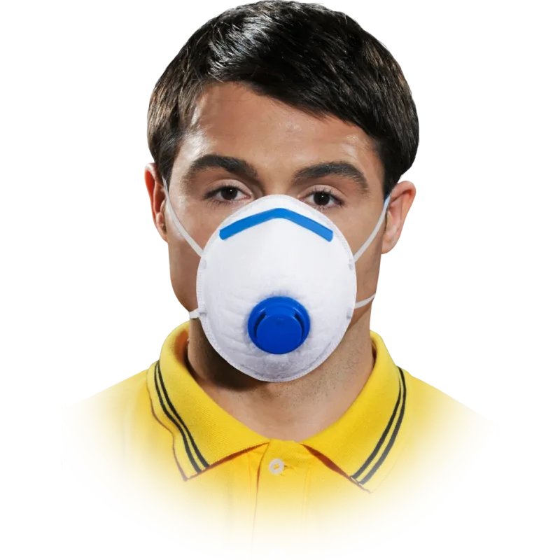 Reis MAS F FFP2V ZF Protiprachová polomaska s ventilom 20 ks