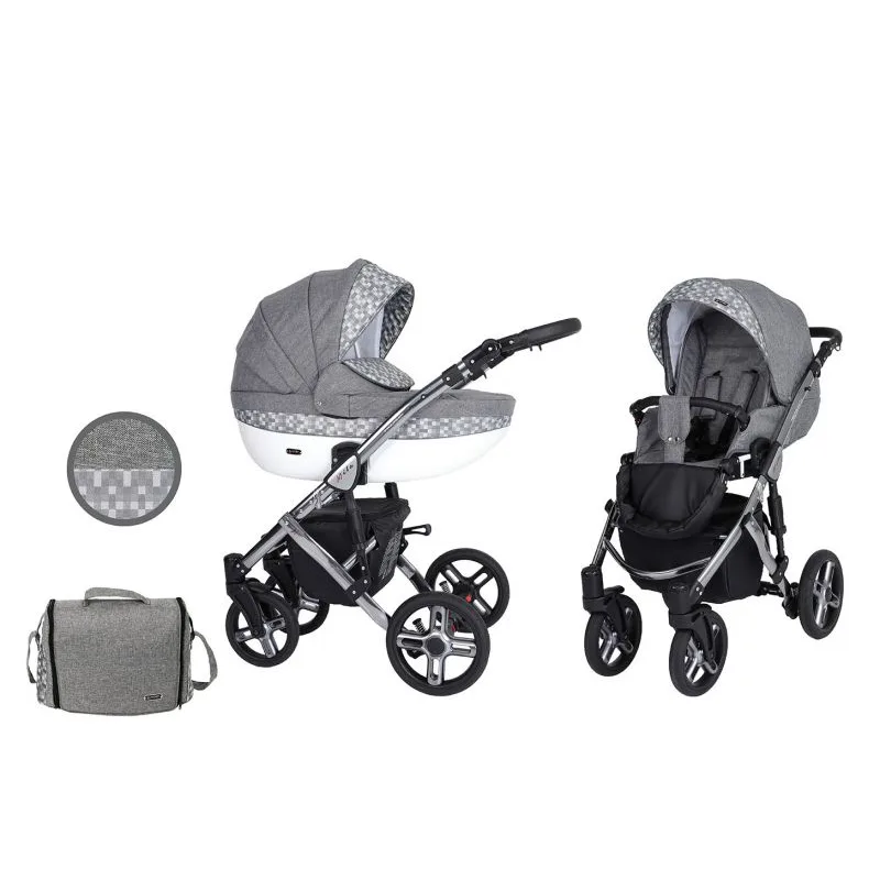 Kočík Kunert Mila Premium graphite frame 2v1 - 15