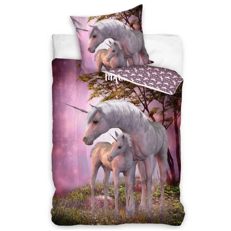 Detské obliečky Jednorožec Bájný Krasavec 140x200/70x90 cm