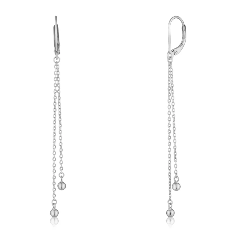 JVD Dámské visací stříbrné náušnice na patent ryz. 925/1000 SVLE3469XE90000