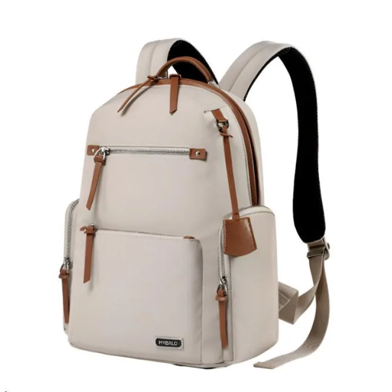 MYBALO Zoey dámský městský batoh - Béžová MY-BA-240020