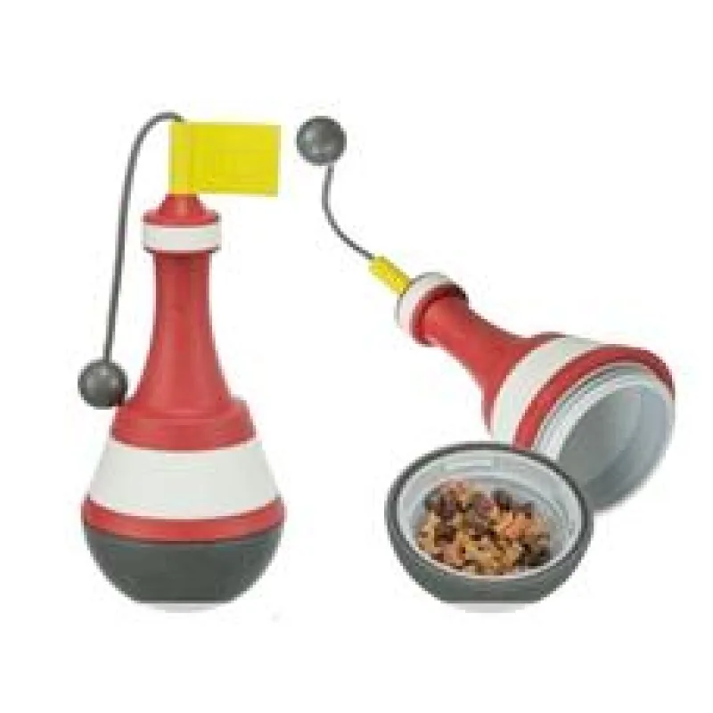 Aqua Toy BÓJKA, plovoucí hračka na pamlsky, 19 cm, TPR