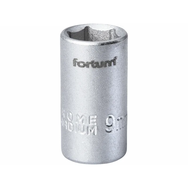 Kľúč nástrčný, 9mm, 1/4”, FORTUM