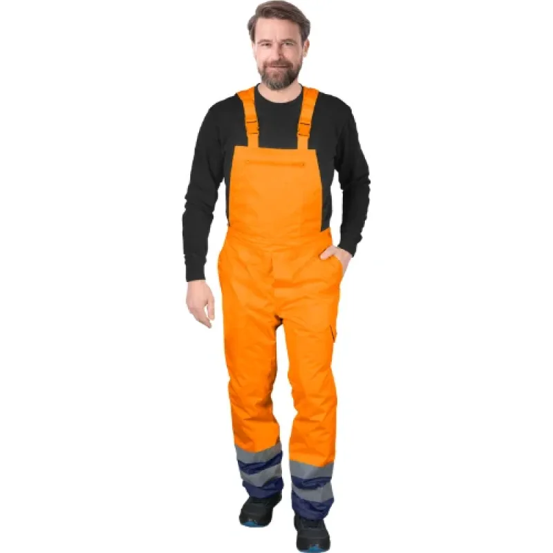 Reis BPG Winter nohavice s trakmi oranžové