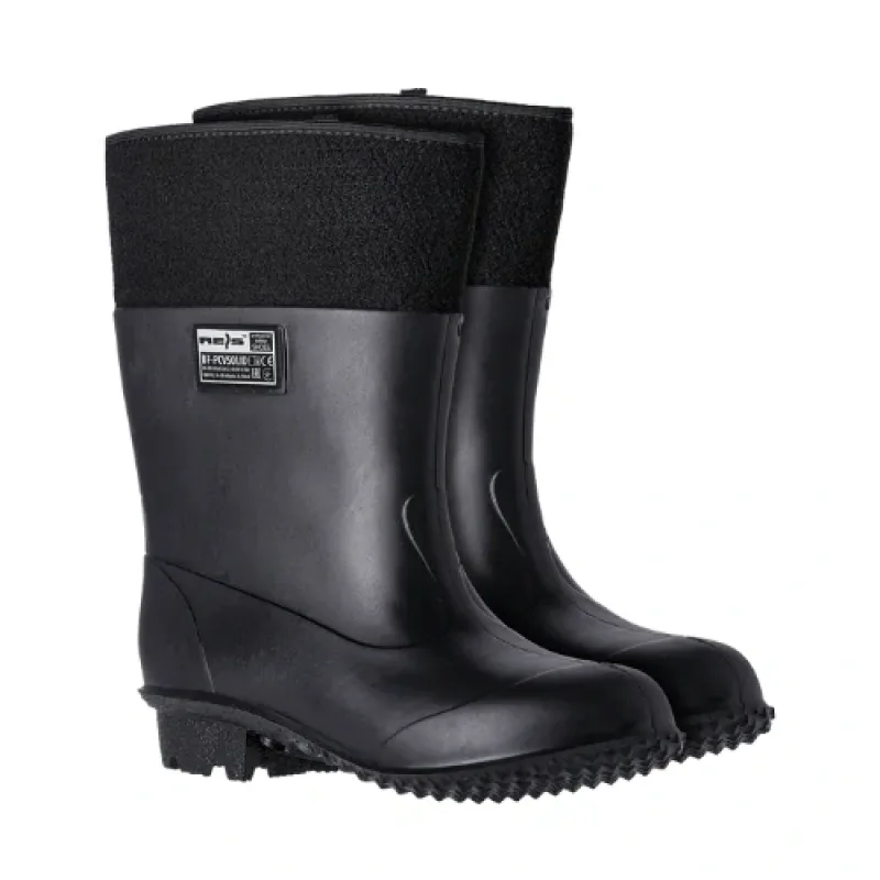 Reis PCVSOLID pánske čižmy čierne 39-47