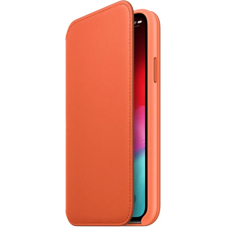 iPhone XS Leather Folio - Sunset MVFC2ZM/A