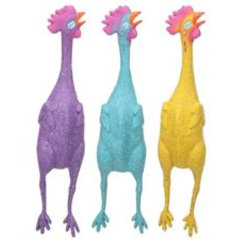 Hračka latex Freckles slepice 48,5cm mix barev Flamingo 1ks/48,5