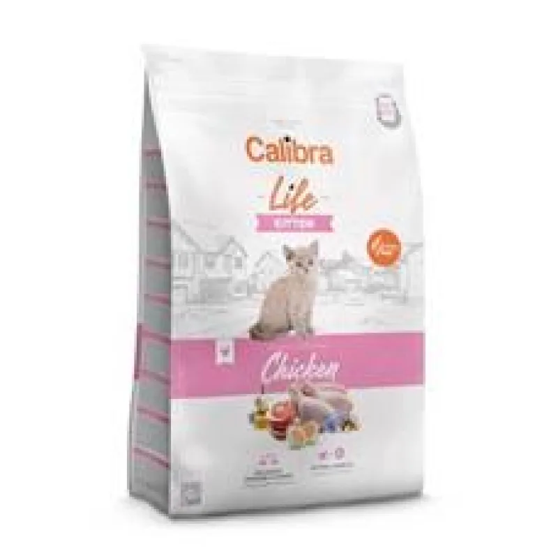 Calibra Cat Life Kitten Chicken 6 kg - poškozený obal - 1 ks skladem