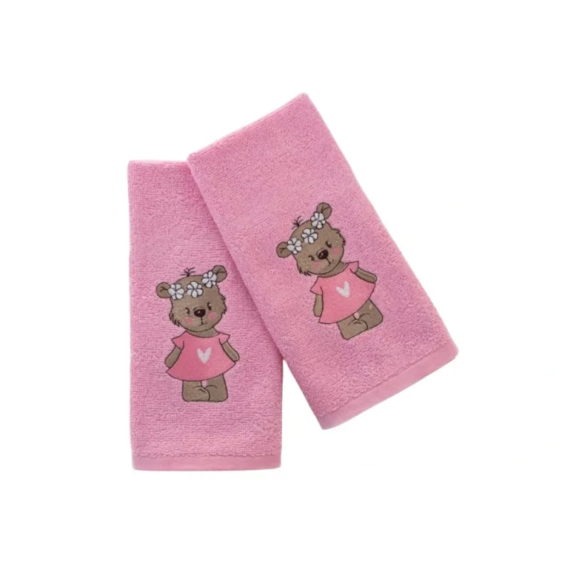 Detský uterák LILI 30x50 cm ružový
