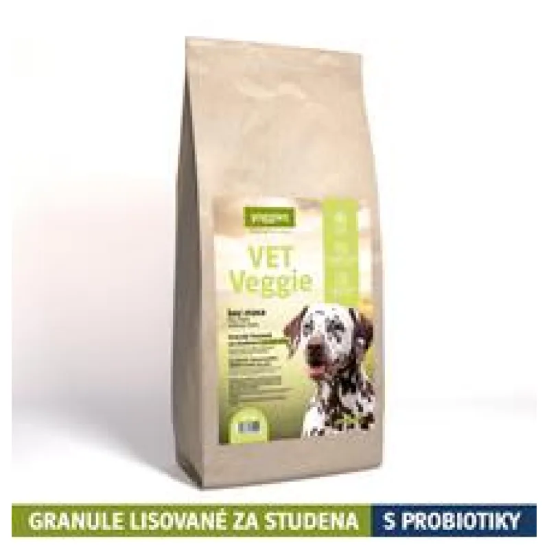 Yoggies VET Veggie bez masa, granule lisované za studena s probiotiky 2 kg