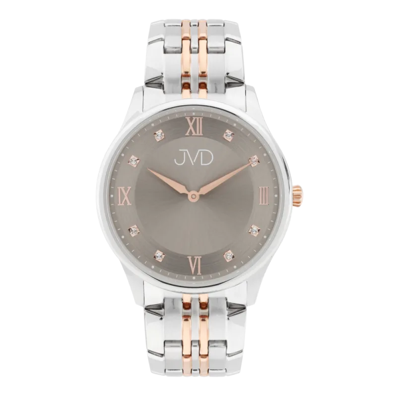 JVD Dámské rose gold náramkové hodinky JVD JG1033.2