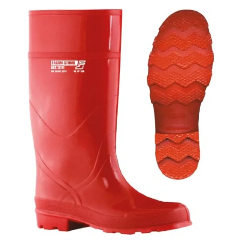 Fagum Stomil 13111 F OB FO SRC pánske čižmy červené 39-46