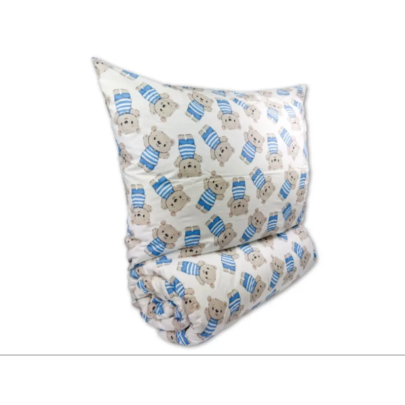 Bavlnené detské obliečky 140x200, 70x90cm Medvedík