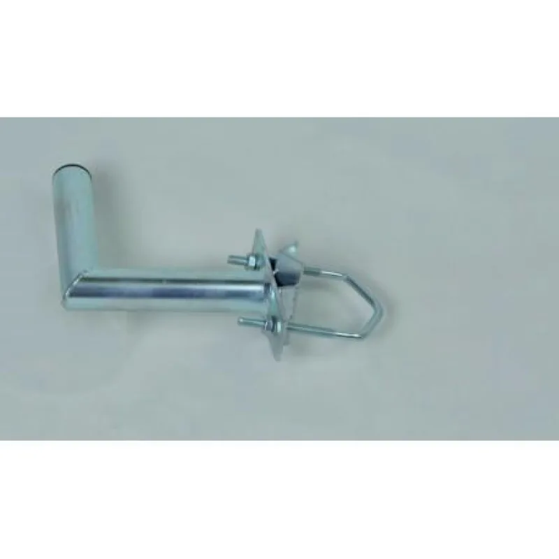 Držák antény na balkón s vinklem, galvanický zinek, délka 20cm K20B1