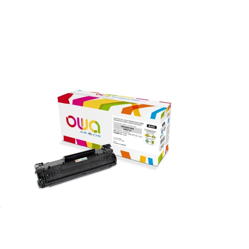 OWA Armor toner pre HP Laserjet P1505, 2000 strán, CB436A, čierna/…