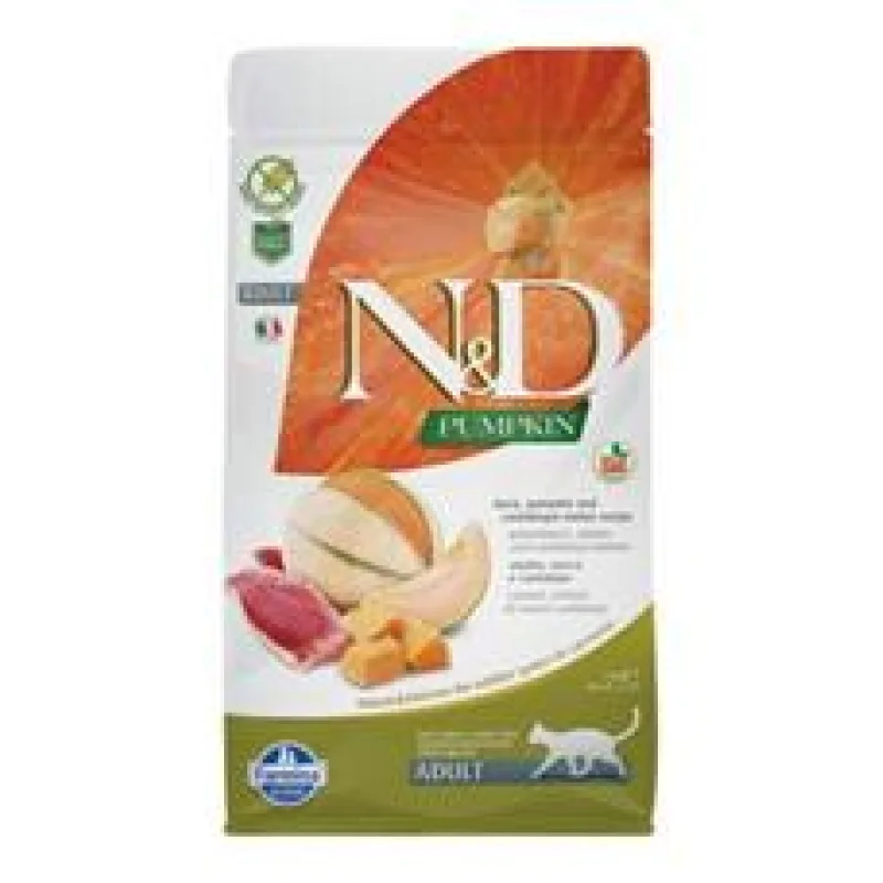 N&D GF Pumpkin CAT Duck & Cantaloupe melon 2 x 5 kg