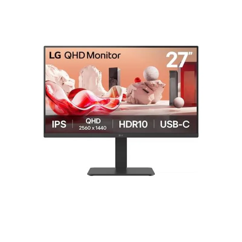 LG 27BA65QB-B 27"W IPS 2560x1440 5ms 5 000 000:1 350cd DP HDMI USB-C(65W)…