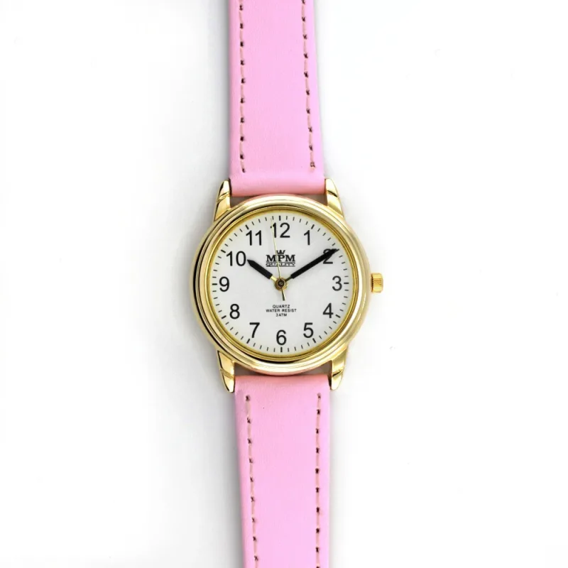 MPM Klasické dámské hodinky s barevným řemínkem W02M.10635.A