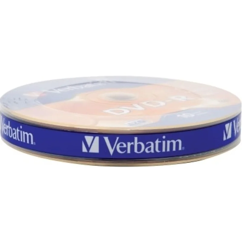 VERBATIM DVD-R 4, 7 GB 16x 10-spindl RETAIL 43729