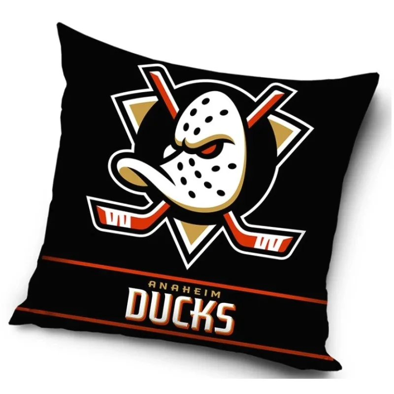 Vankúšik NHL Anaheim Ducks Black Mask 40x40 cm