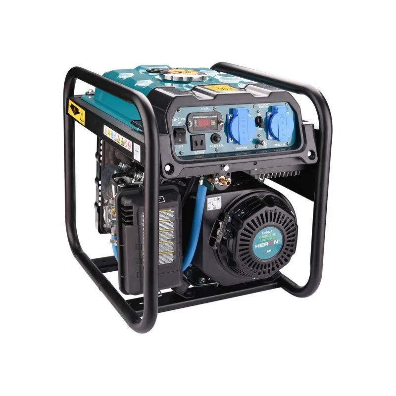 Elektrocentrála invertorová rámová hybridná, 1F, 3,7kW, 7HP, ručný štart, HERON