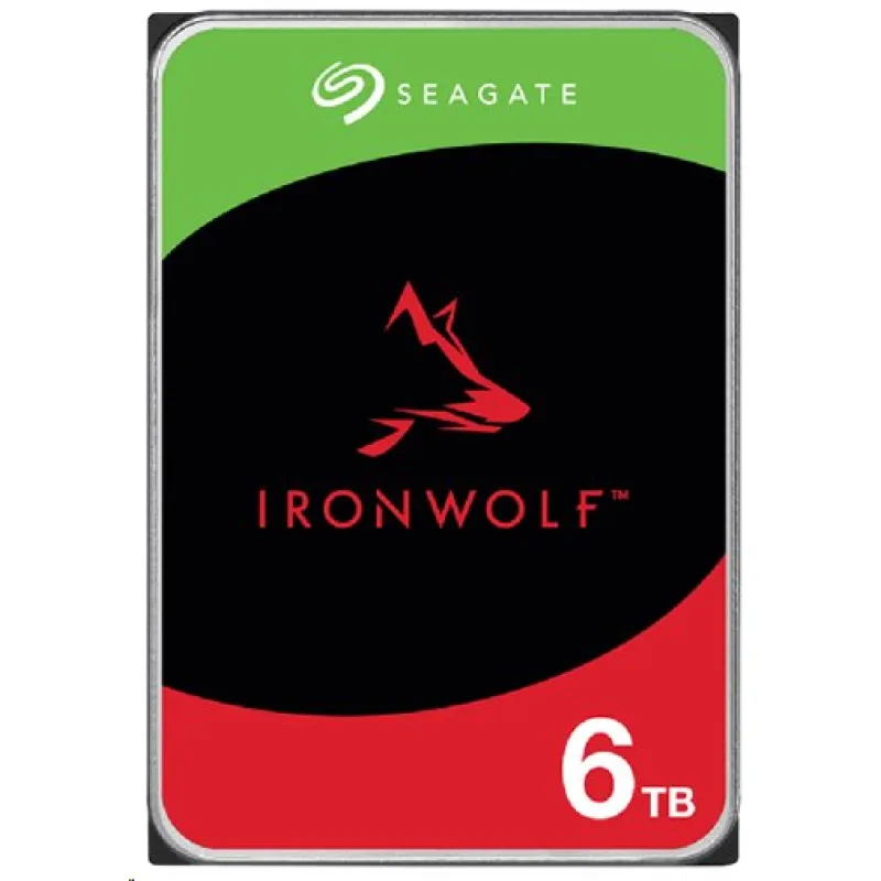 Seagate IronWolf 6TB NAS HDD 5400RPM 256MB SATA III 6Gbit/s ST6000VN006